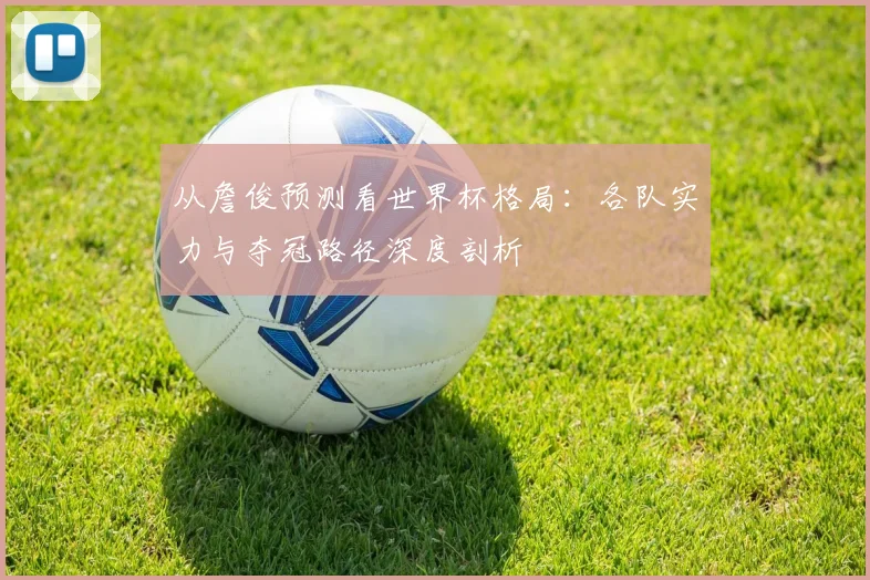 从詹俊预测看世界杯格局：各队实力与夺冠路径深度剖析