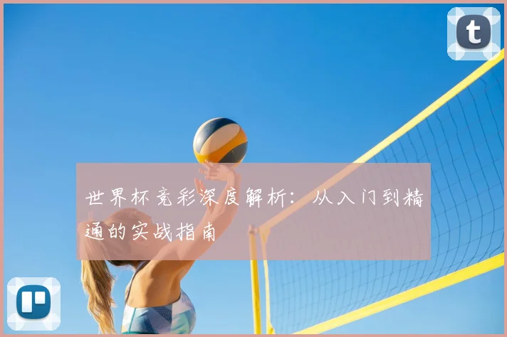 世界杯竞彩深度解析:从入门到精通的实战指南
